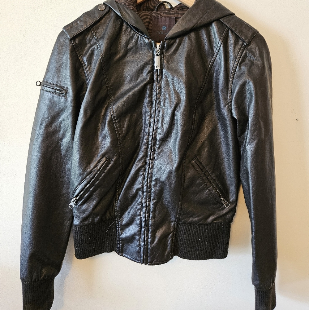 Leather jacket